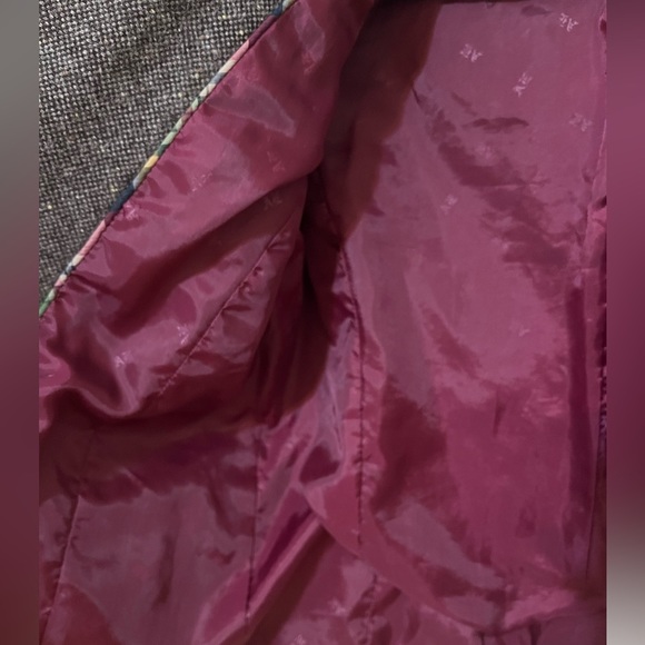 Y2K American Eagle Outfitter Grey Tweed Blazer- 2006 - Picture 8 of 10